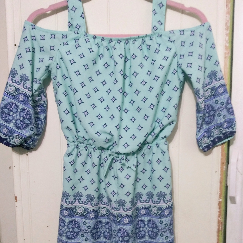 Girls Summer Shorts Romper